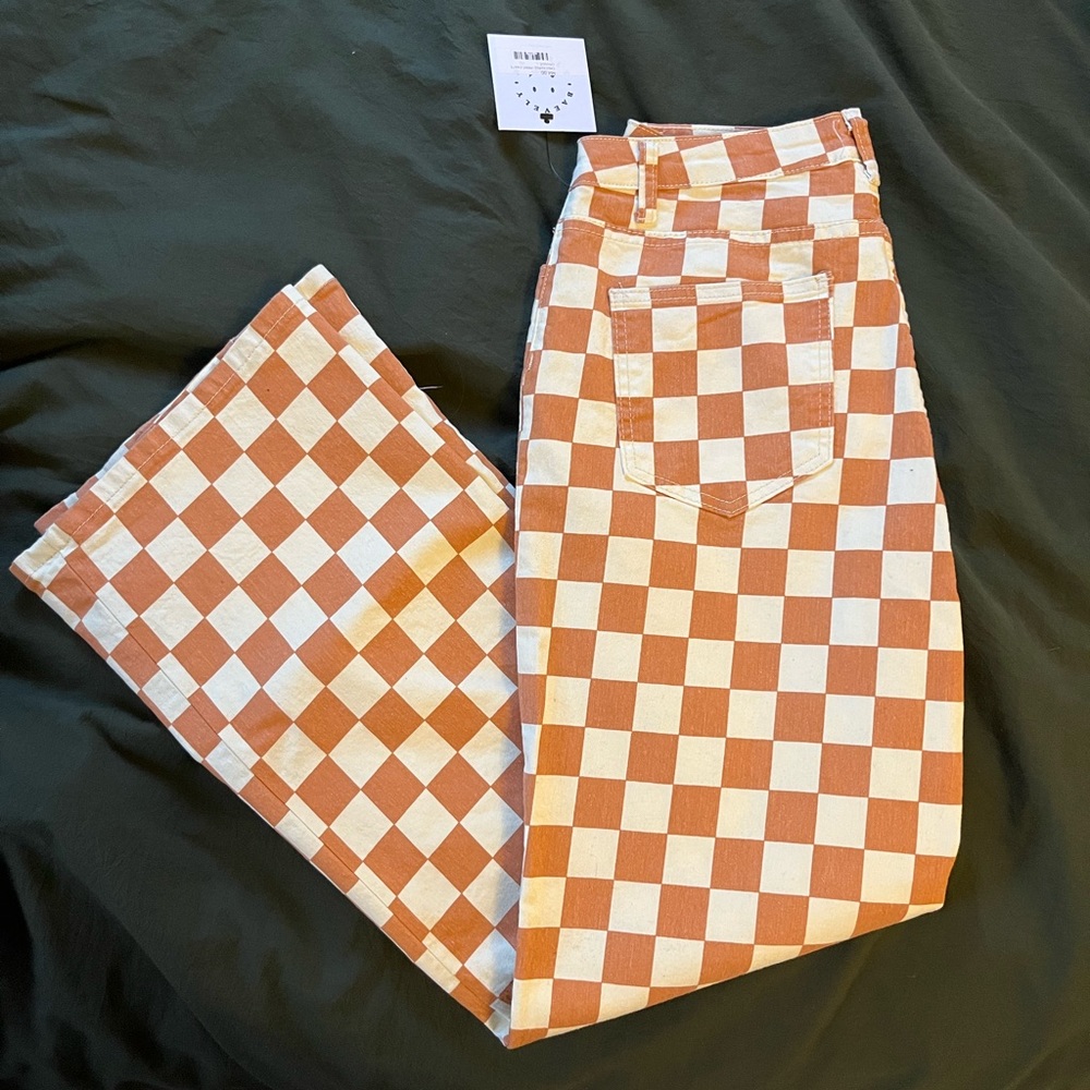 Checkered Pants